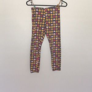Faded Glory Pants - Emoji leggings Faded Glory Pants - Emoji leggings
